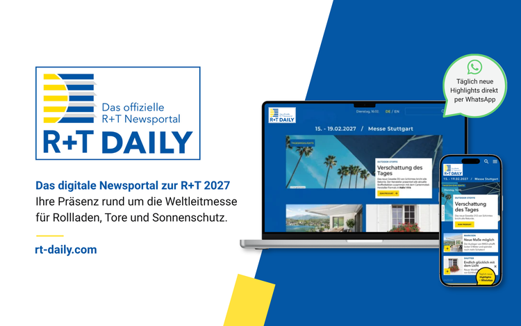 R+T Daily &ndash; das digitale Newsportal zur R+T 2027